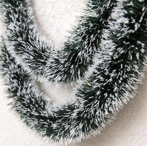 Juleguirlande med sneimitation 6 m Ruhhy 22310