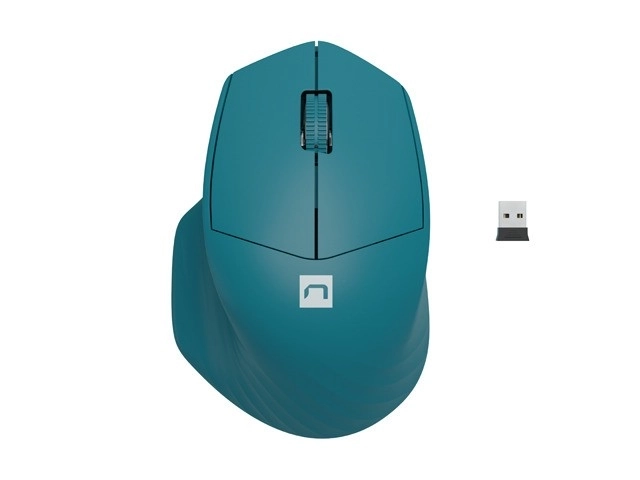 Trådløs mus Siskin 2 1600 DPI Bluetooth 5.0 + 2,4GHz – Blå