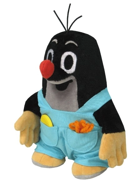 Plys Krtek i bukser 20 cm