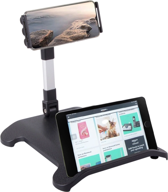 Holder til tablet og telefon 2-i-1