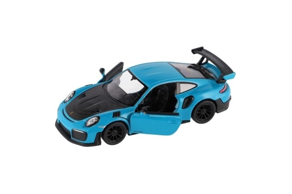 Auto Kinsmart Porsche 911 GT2 RS metal/plast 13 cm 4 farver med tilbagespoling 12 stk i boks