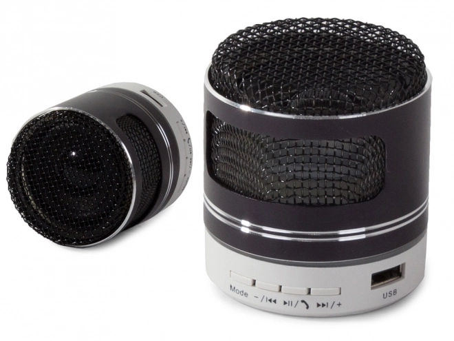 Bluetooth højttaler mini trådløs mp3 radio fm bærbar usb microsd – sort
