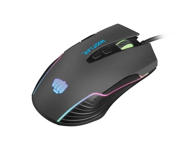 Gamingmus Hustler med RGB-belysning