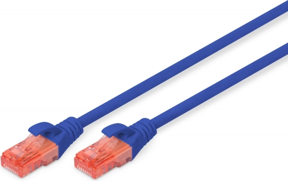 Patchkabel U/UTP kategori 6 PVC 2 m blå