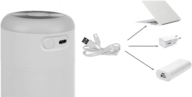 Luftfrisker med LED duftdiffuser