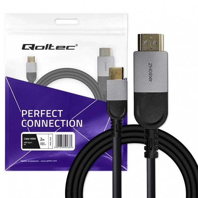USB-C til HDMI 4K 60Hz kabel 2m