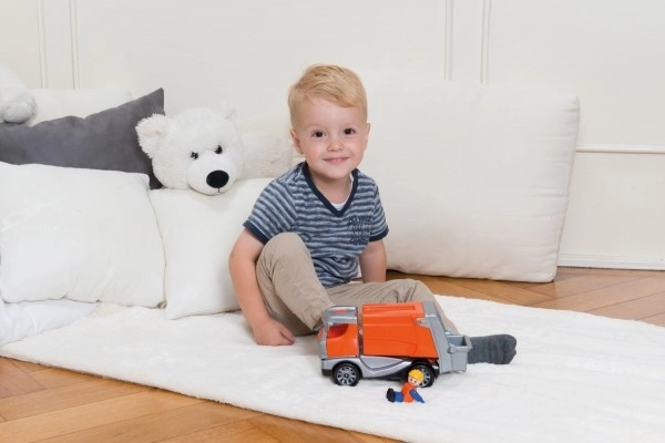 Auto Truckies skraldemand plast 25cm med figur i kasse 24m+