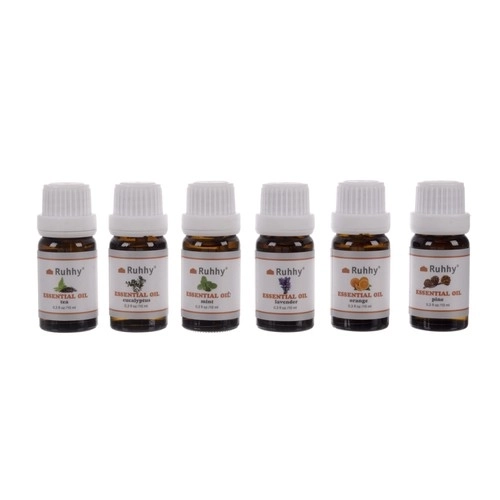 Sæt af 6 essentielle olier á 10 ml