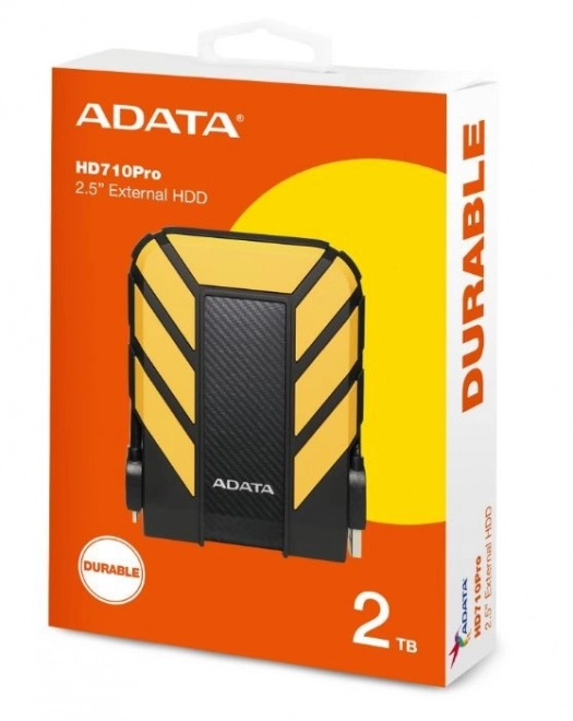 DashDrive Durable HD710 2TB 2,5'' USB3.1 – gul
