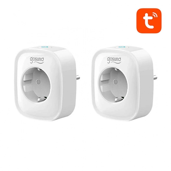 Smart WiFi-stik Gosund SP1 (2 stk), 16A, Tuya