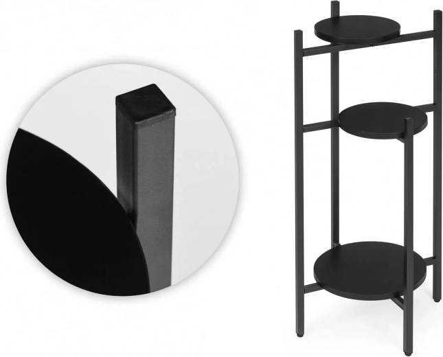 Holdbart stål med pulverlakering