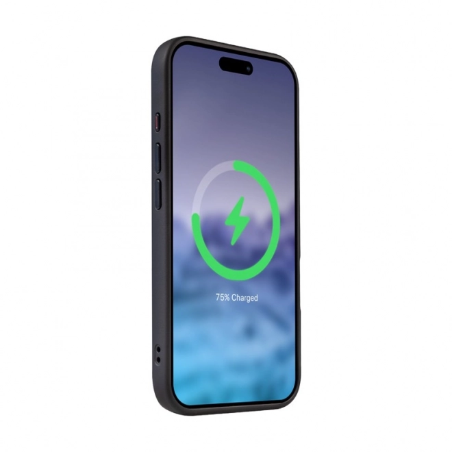 Hybrid Frost MAG Cover til iPhone 16 sort
