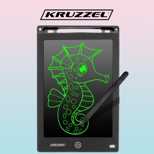 Tegnetablet 10" sort XL KRUZZEL 22455