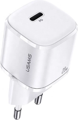 Vægoplader 20 W USB‑C PD 3.0 hvid