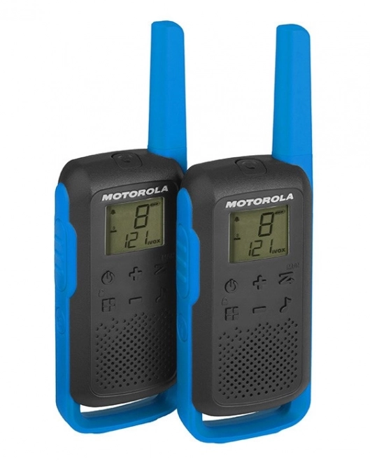 Kortbølge Walkie Talkie T62 PMR 446 blå