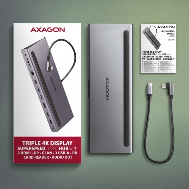 Flereport USB-C hub 11v1 5Gbps
