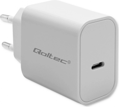 Hurtigoplader USB‑C PD 20W hvid