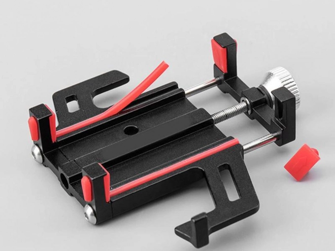 Robust aluminiums telefonholder til cykel