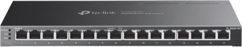 TP-Link JetStream TL-SG2016P smart gigabit-switch med 16 porte (8x PoE+)