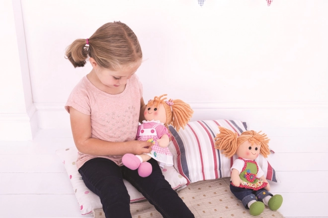 Bigjigs Toys Turkise kjoler med sweater til dukke 38 cm