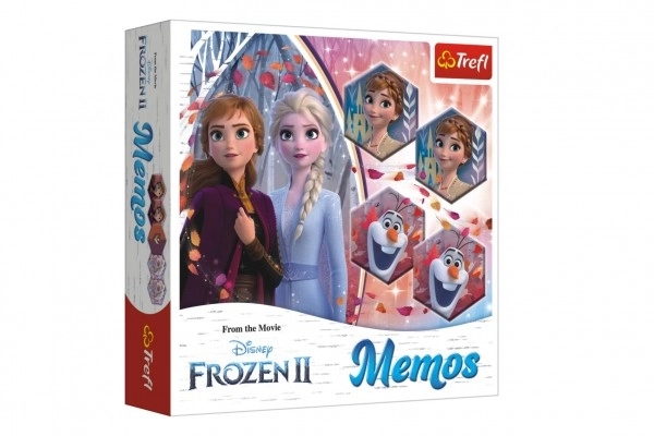 Pexeso papirspil Frozen II selskabsspil 36 stykker i kassen 20x20x5cm