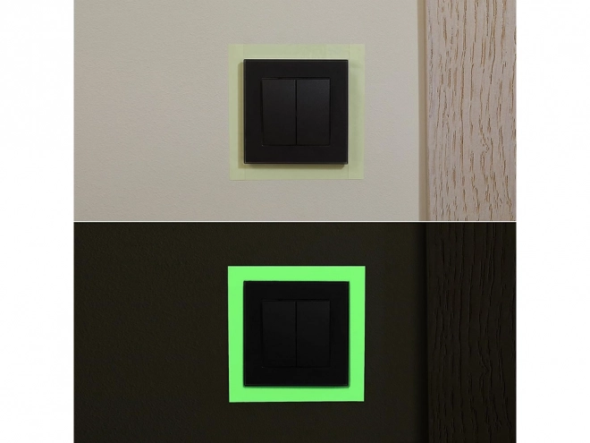 Fluorescerende tape lysende i mørket 3 m