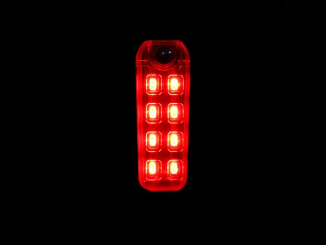 Bageste LED-lys til cykel med USB-opladning