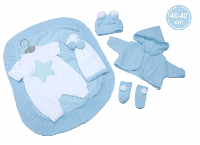 Llorens M740-45 tøj til dukken baby NEW BORN størrelse 40-42 cm