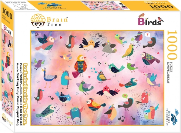 Puzzle Brain Tree eventyrfugle 1000 brikker