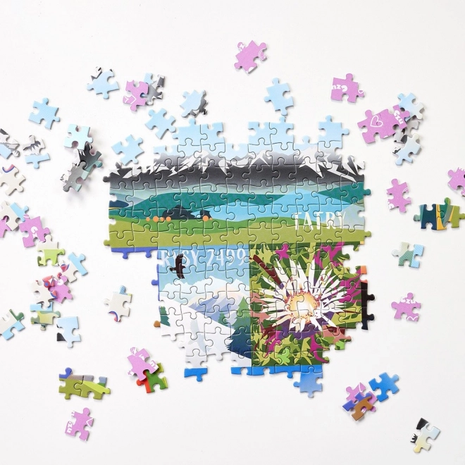 Puzzle Puzzlove Polske bjerge 1000 brikker
