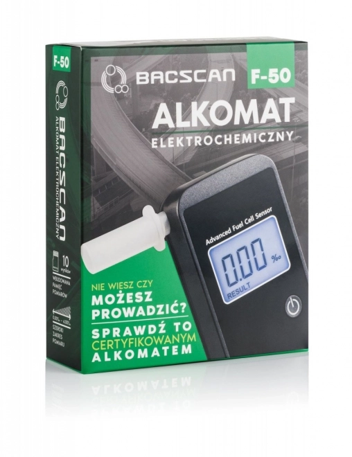 Elektrokemisk åndedrætsanalysator F-50