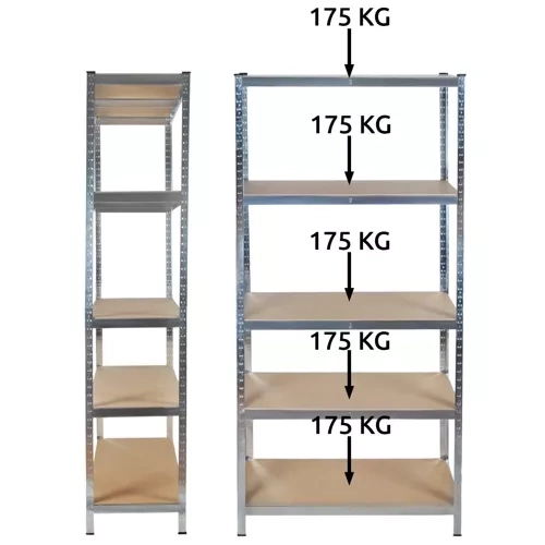 Lagerreol 180x90x40 Malatec 23768