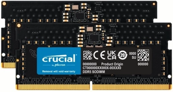 Hukommelse DDR5 SODIMM 24GB/5600 (2x12GB) CL46