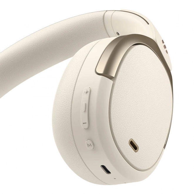 Trådløse hovedtelefoner Edifier WH950NB, ANC (beige)