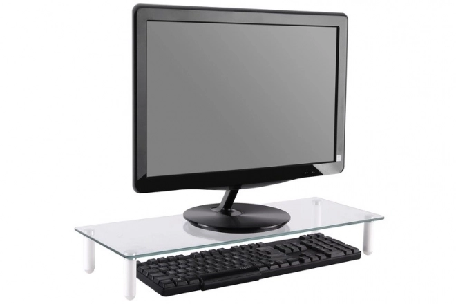 Glasstativ til monitor