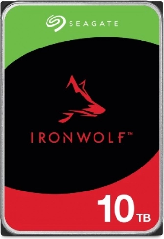 Seagate IronWolf 10 TB intern harddisk til NAS 3,5" 256 MB cache