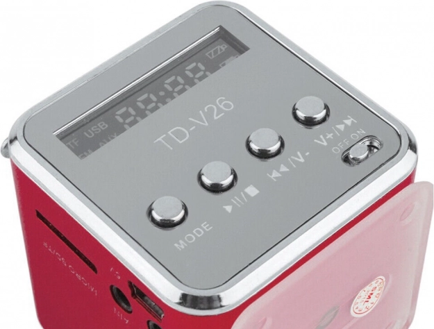 LCD-skærm og FM-radio med automatisk tuning