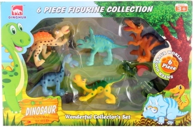 Plastiske dinosaurlegetøj til børn