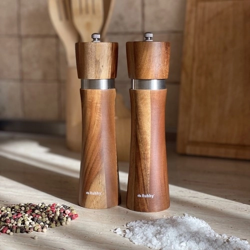 Trækværke til salt og peber med keramisk mekanisme