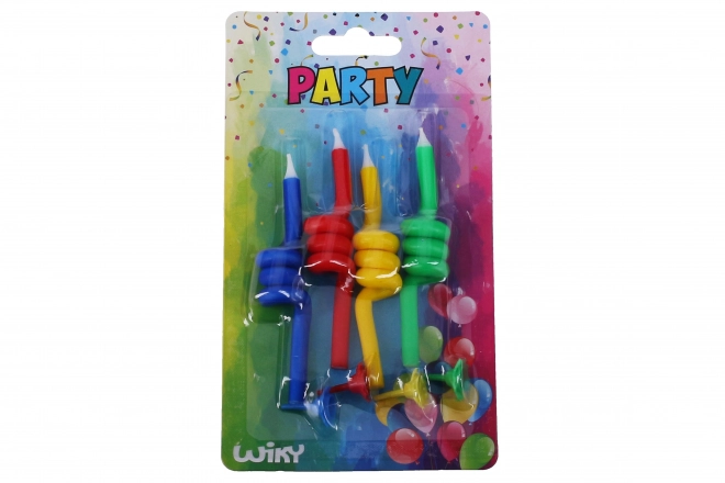 Spiral Lys med Holdere