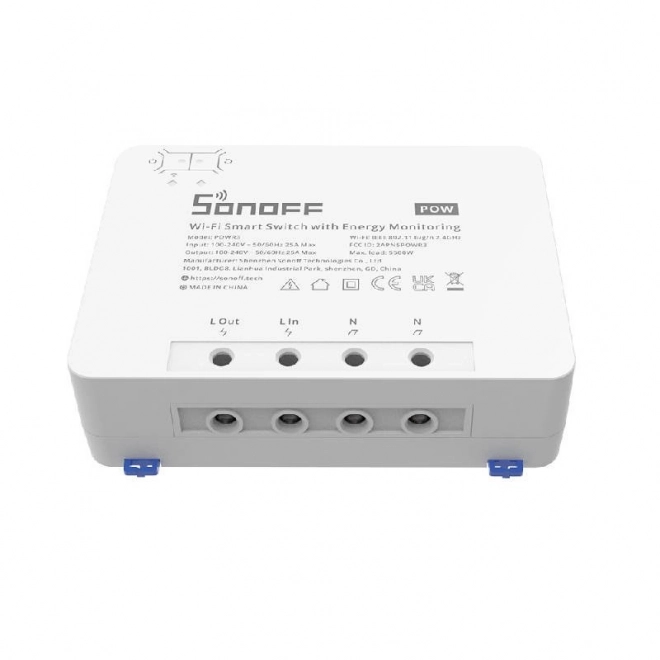 Smart Wi-Fi Afbryder med energiovervågning Sonoff POWR3 (25A/5500W)
