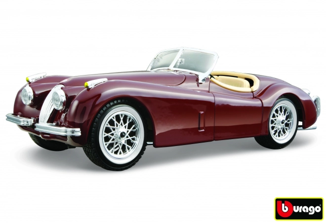 Bburago 1:24 Jaguar XK 120 Roadster (1951) Rød