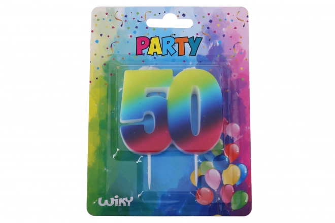 Festlys nummer 50 Regnbue