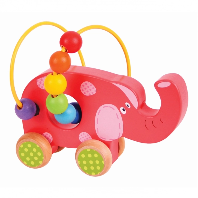 Træmotorisk Labyrint Elefant fra Bigjigs