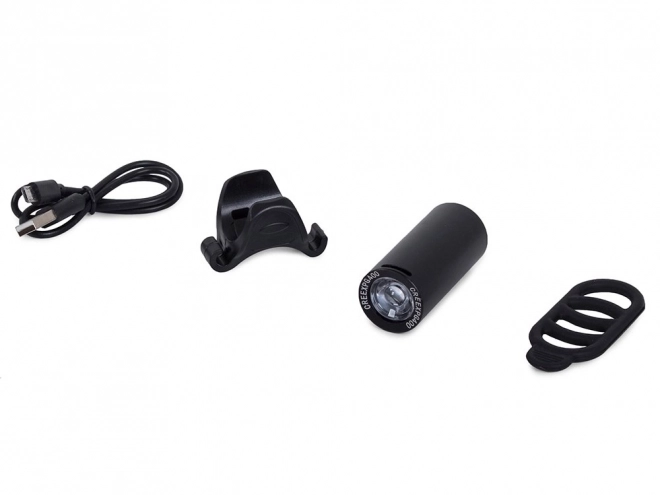 Forlygte til cykel USB med LED Cree