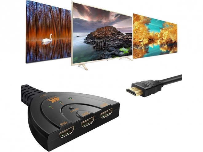 Hdmi 3-port 4k switch