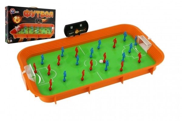 Fodbold/spilsæt af plast i kasse 53x31x9cm