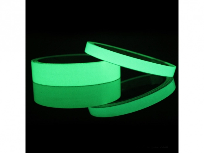 Fluorescerende tape lysende i mørket 3 m