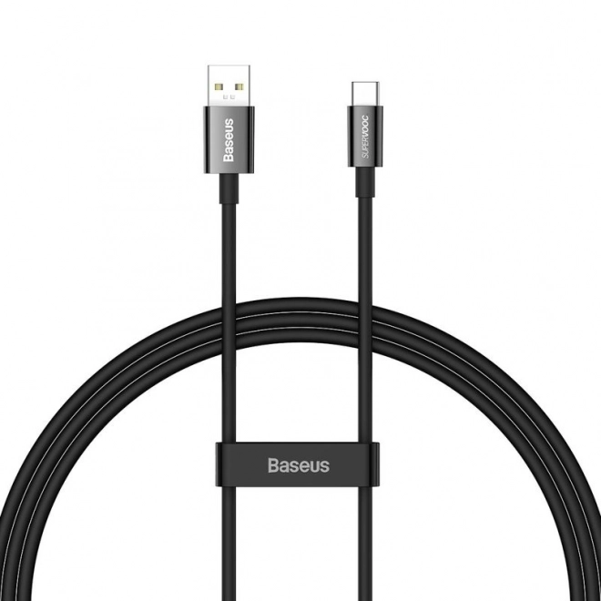 Kabel Baseus Superior Series USB-C 65W, 1 m sort