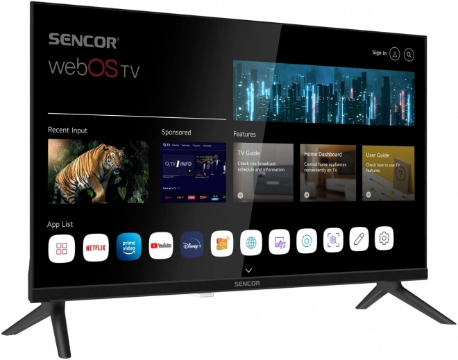 Smart TV 24" Sencor webOS